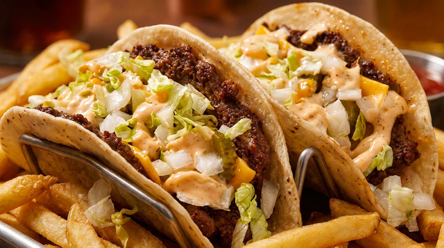 Gordita Burger Basket.