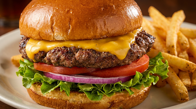 Bison Burger.