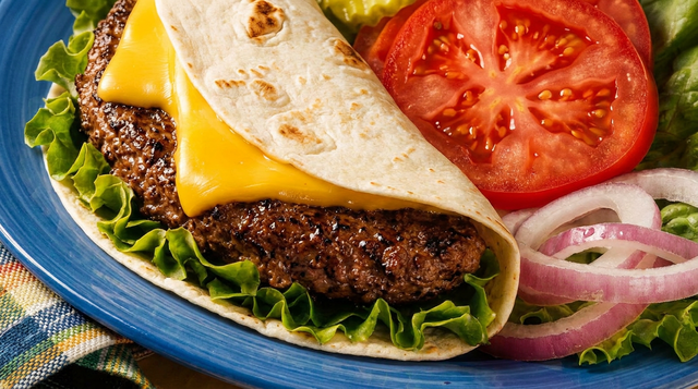 Tortilla Burger.