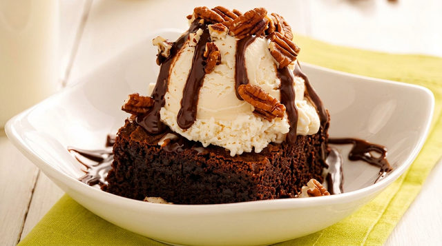 Brownie Sundae.