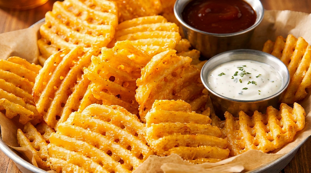 Waffle Fries.
