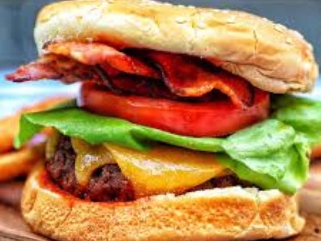 Texas BBQ Bacon Cheeseburger.