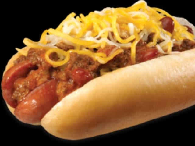 Texas Chili Cheese Frank-N-Stein.