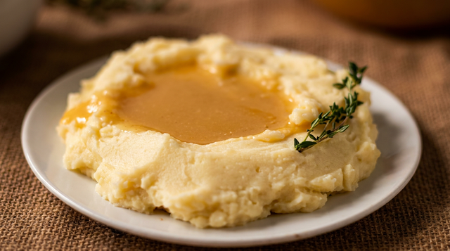 Mashed Potatoes & Gravy.